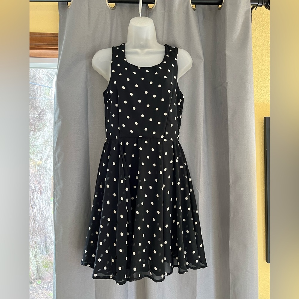 Fun & Flirt Polka Dot Dress